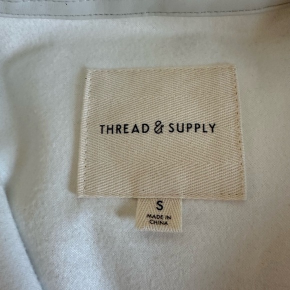 Thread & Supply Pleather Shacket - Picture 2 of 5